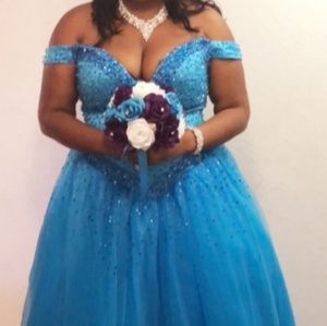 Wedding or prom dress